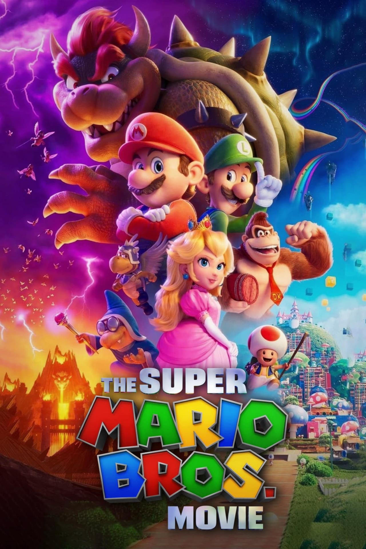 Affiche du film Super Mario Bros., le film