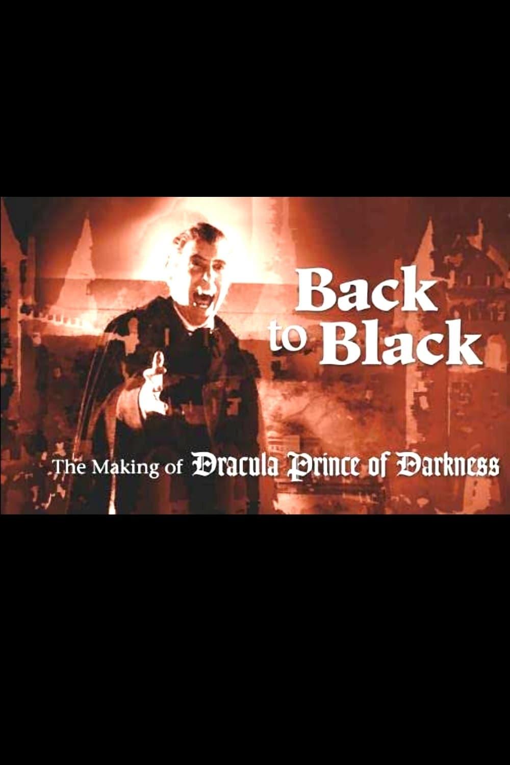 Affiche du film Back to Black poster
