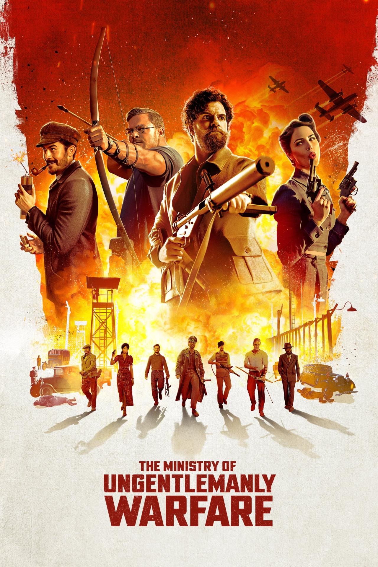 Affiche du film The Ministry of Ungentlemanly Warfare poster