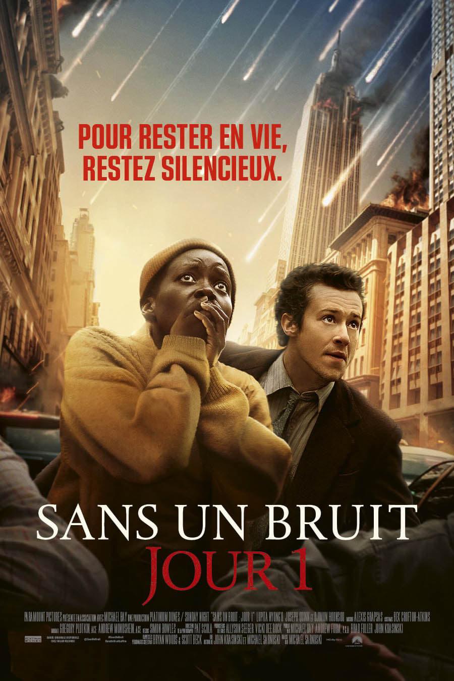 Sans un bruit : Jour 1 est-il disponible sur Netflix ou autre ?