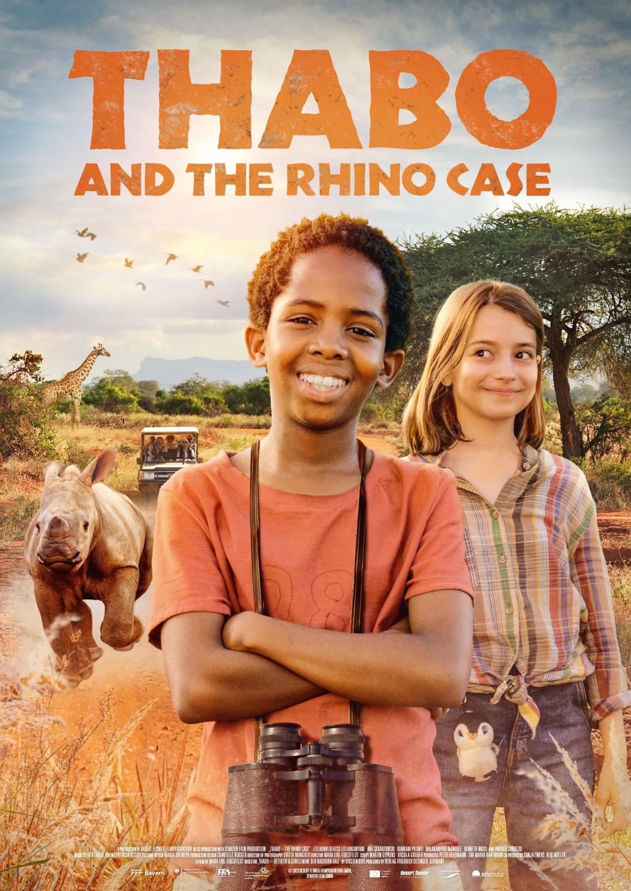 Affiche du film Thabo and the Rhino Chase poster