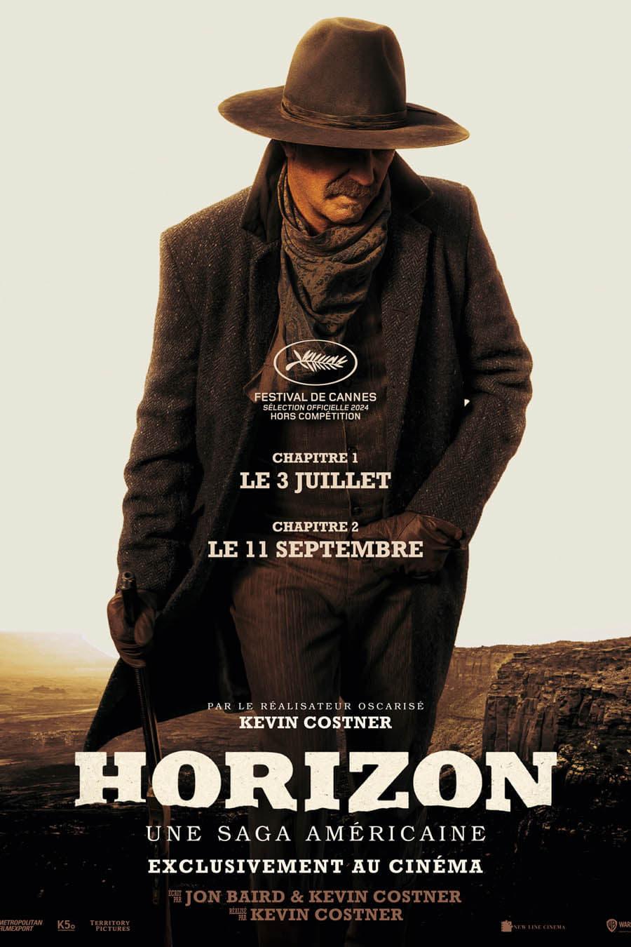 Horizon : Une saga américaine - Chapitre 1 est-il disponible sur Netflix ou autre ?