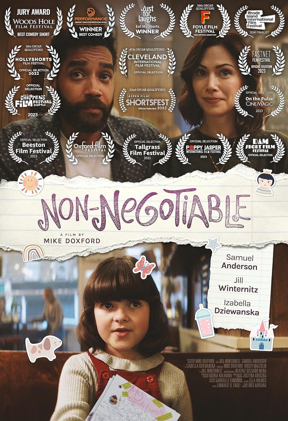 Affiche du film Non négociable poster