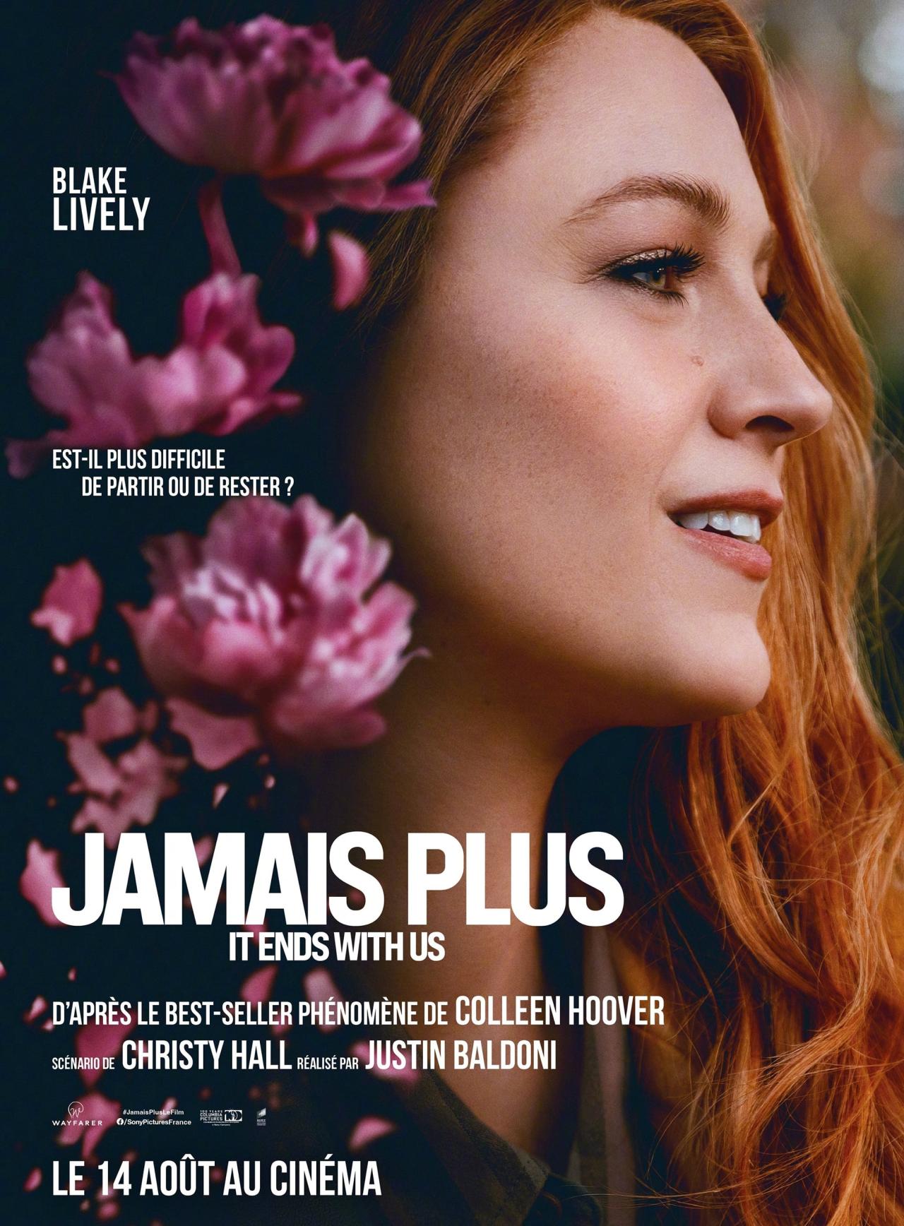 Jamais plus - It Ends With Us est-il disponible sur Netflix ou autre ?