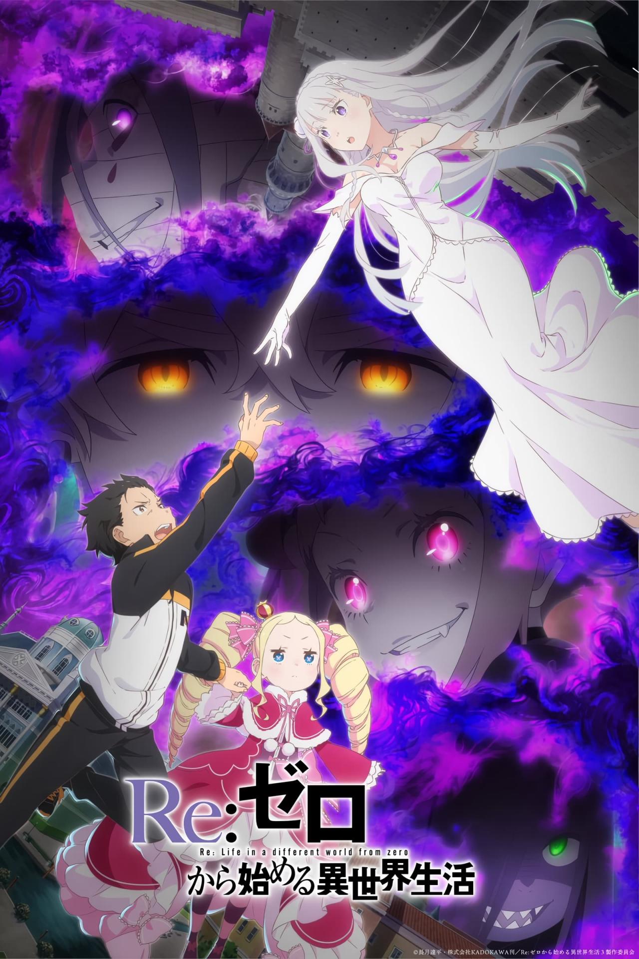 Les saisons de Re:ZERO -Starting Life in Another World- sont-elles disponibles sur Netflix ou autre ?