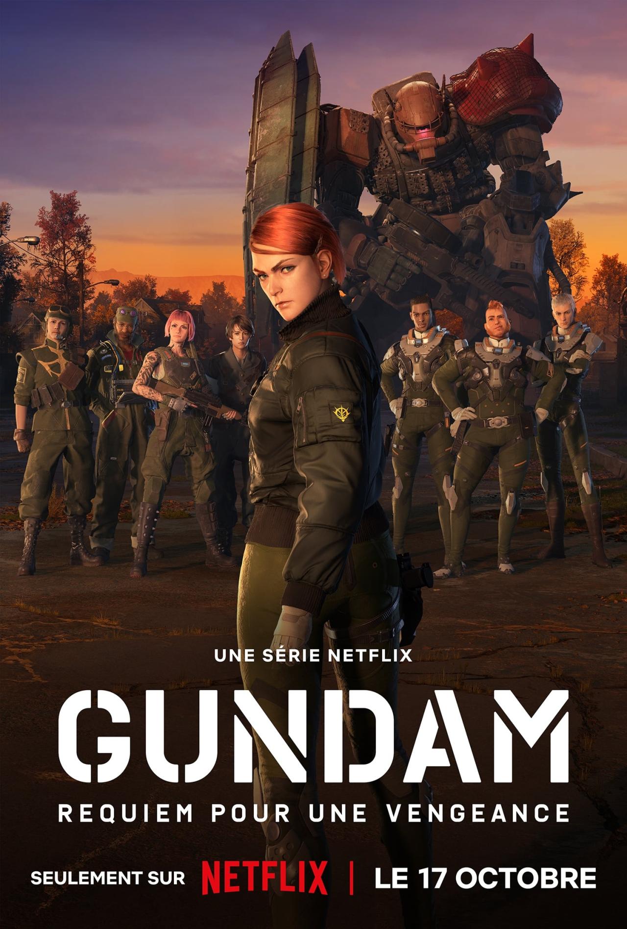 Les saisons de Gundam : Requiem pour une vengeance sont-elles disponibles sur Netflix ou autre ?