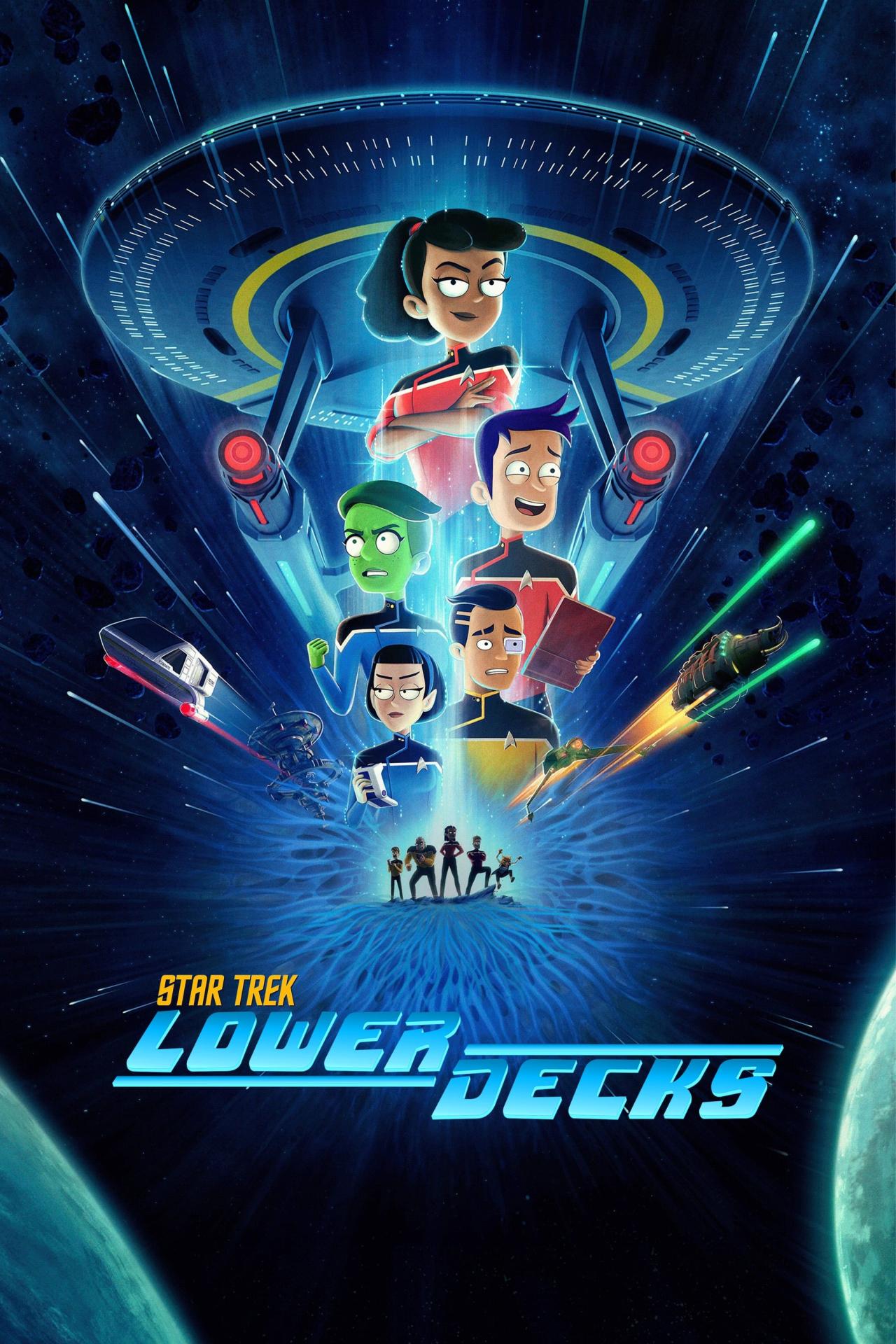 Les saisons de Star Trek : Lower Decks sont-elles disponibles sur Netflix ou autre ?