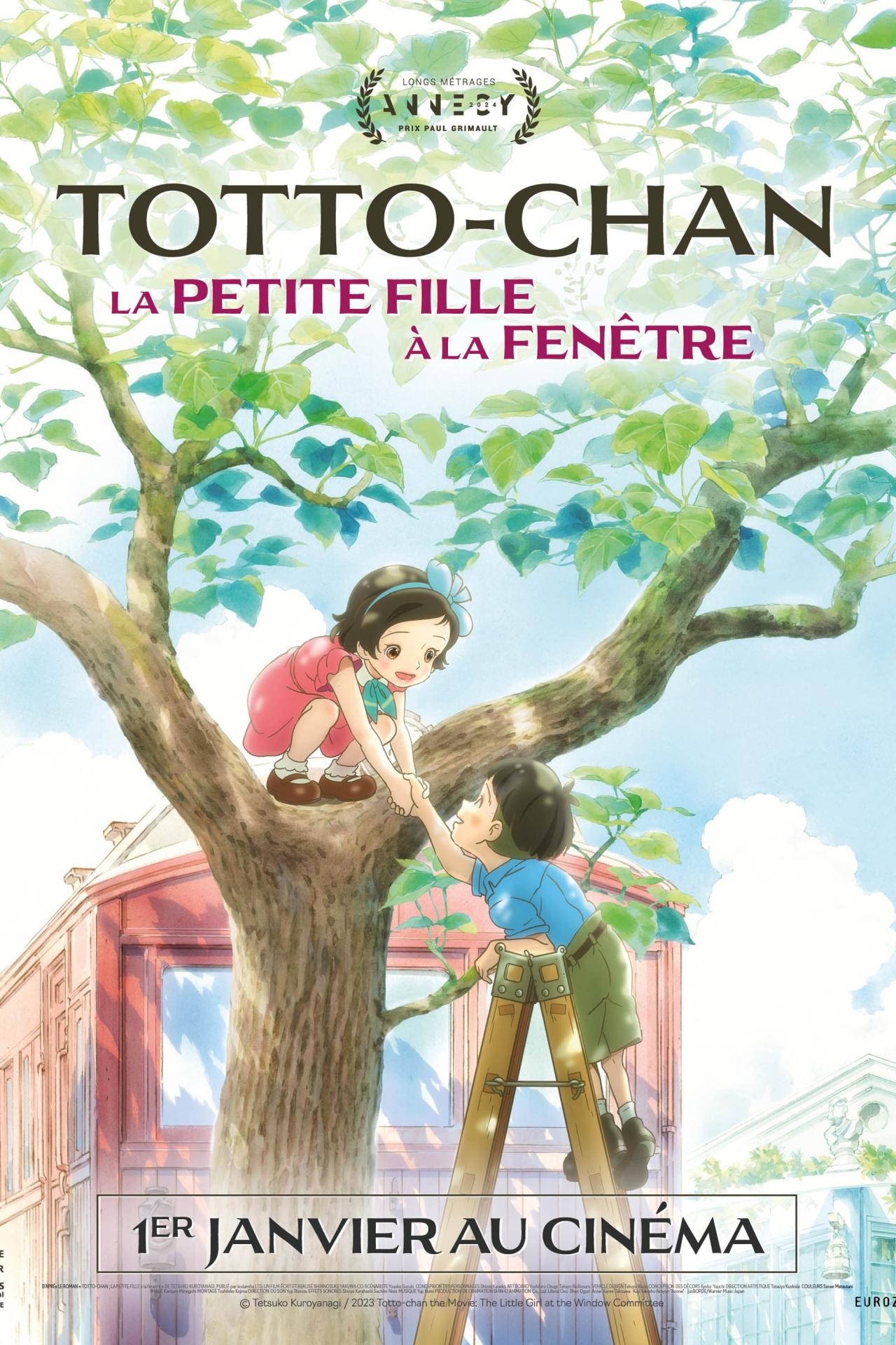 Totto-Chan, la petite fille à la fenêtre est-il disponible sur Netflix ou autre ?