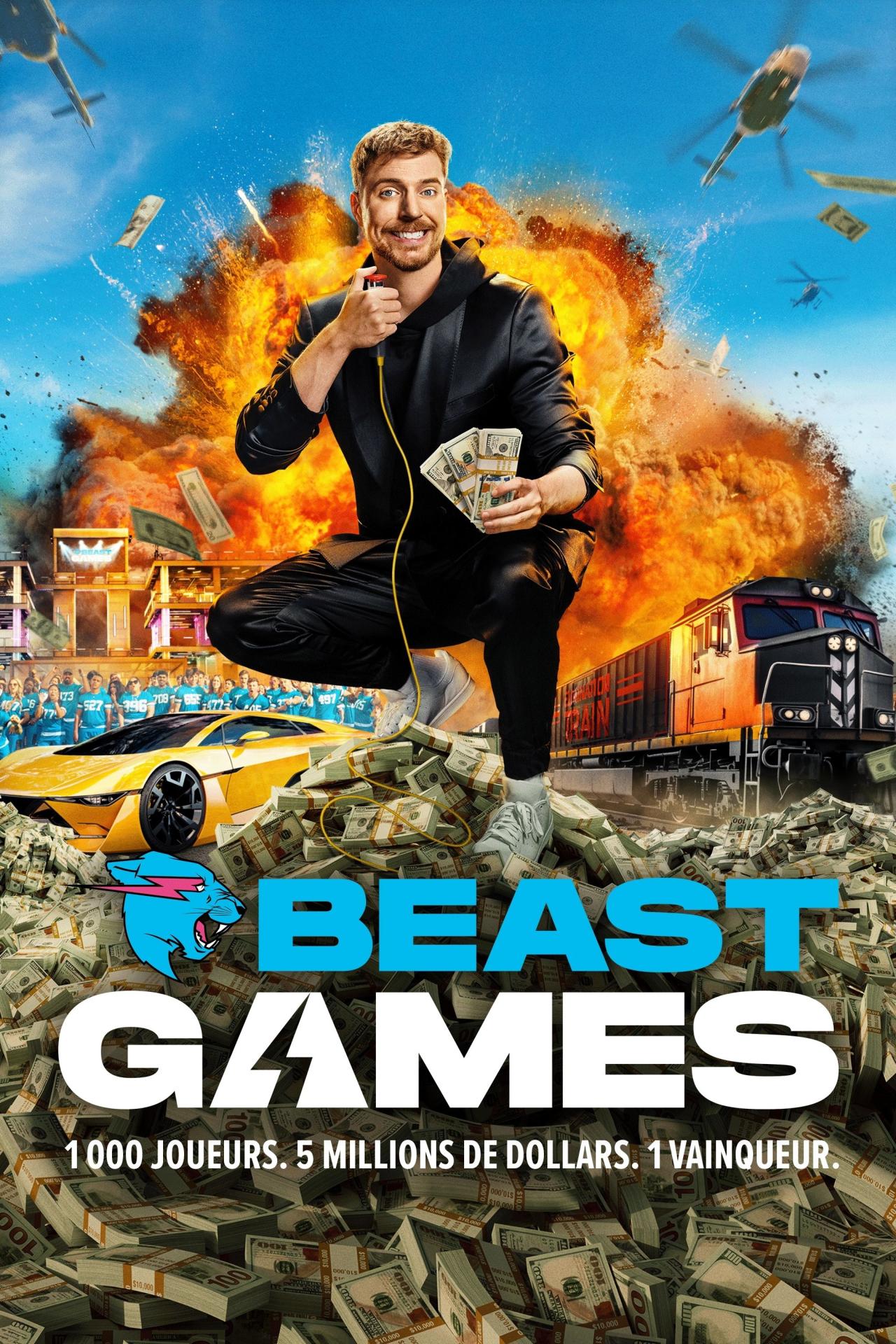 Les saisons de Beast Games sont-elles disponibles sur Netflix ou autre ?