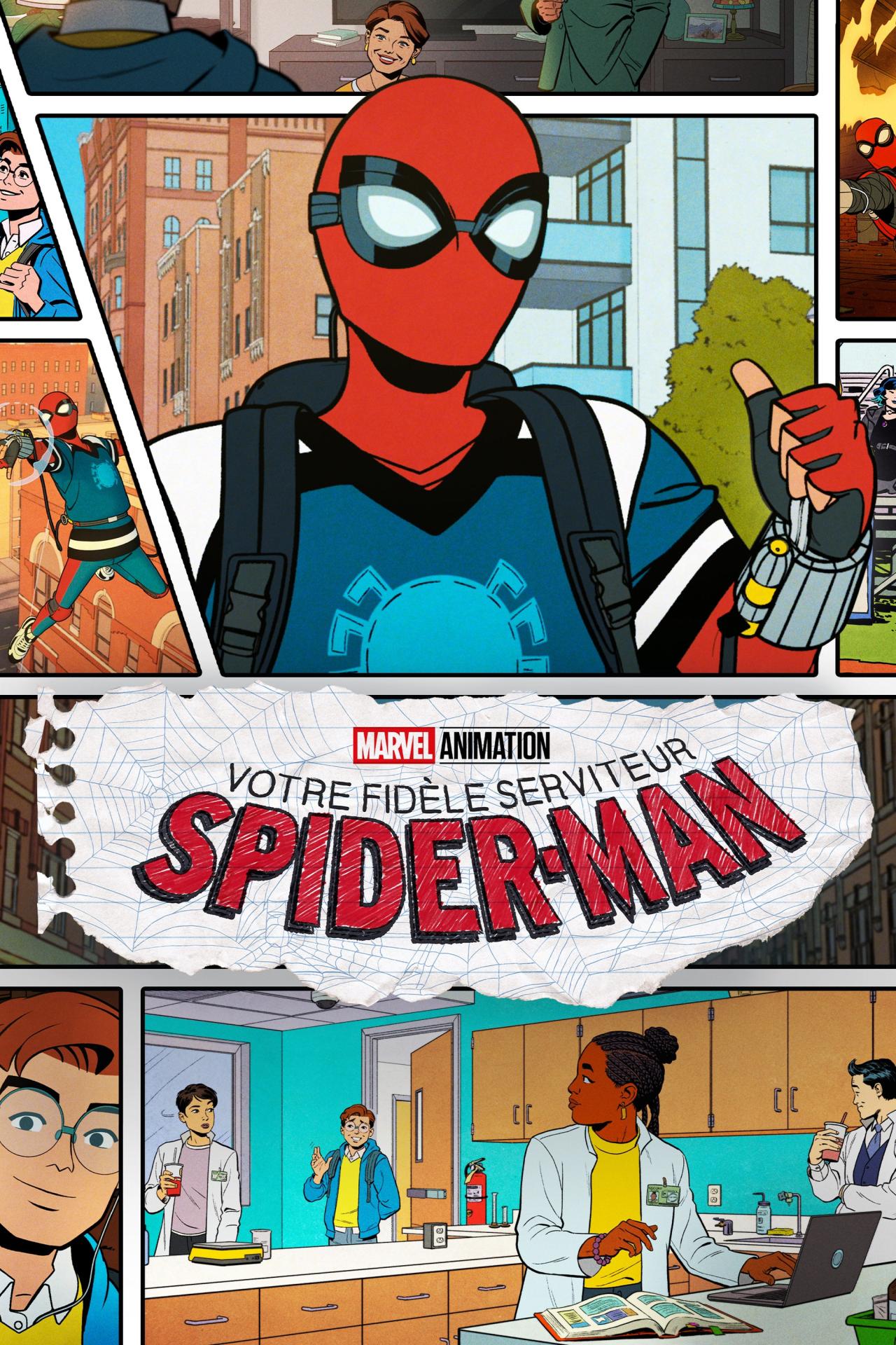 Les saisons de Votre fidèle serviteur Spider-Man sont-elles disponibles sur Netflix ou autre ?