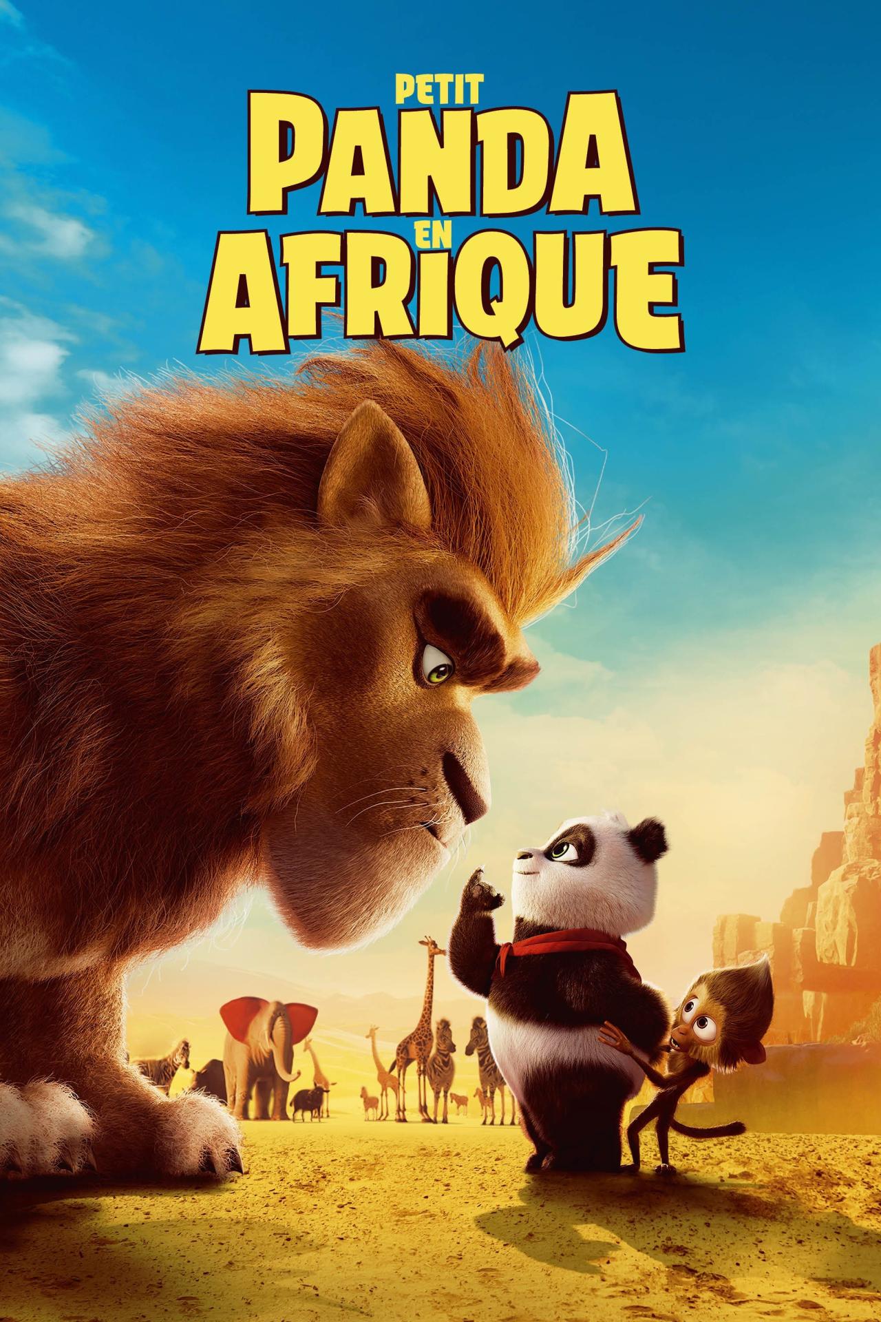 Affiche du film Petit Panda en Afrique