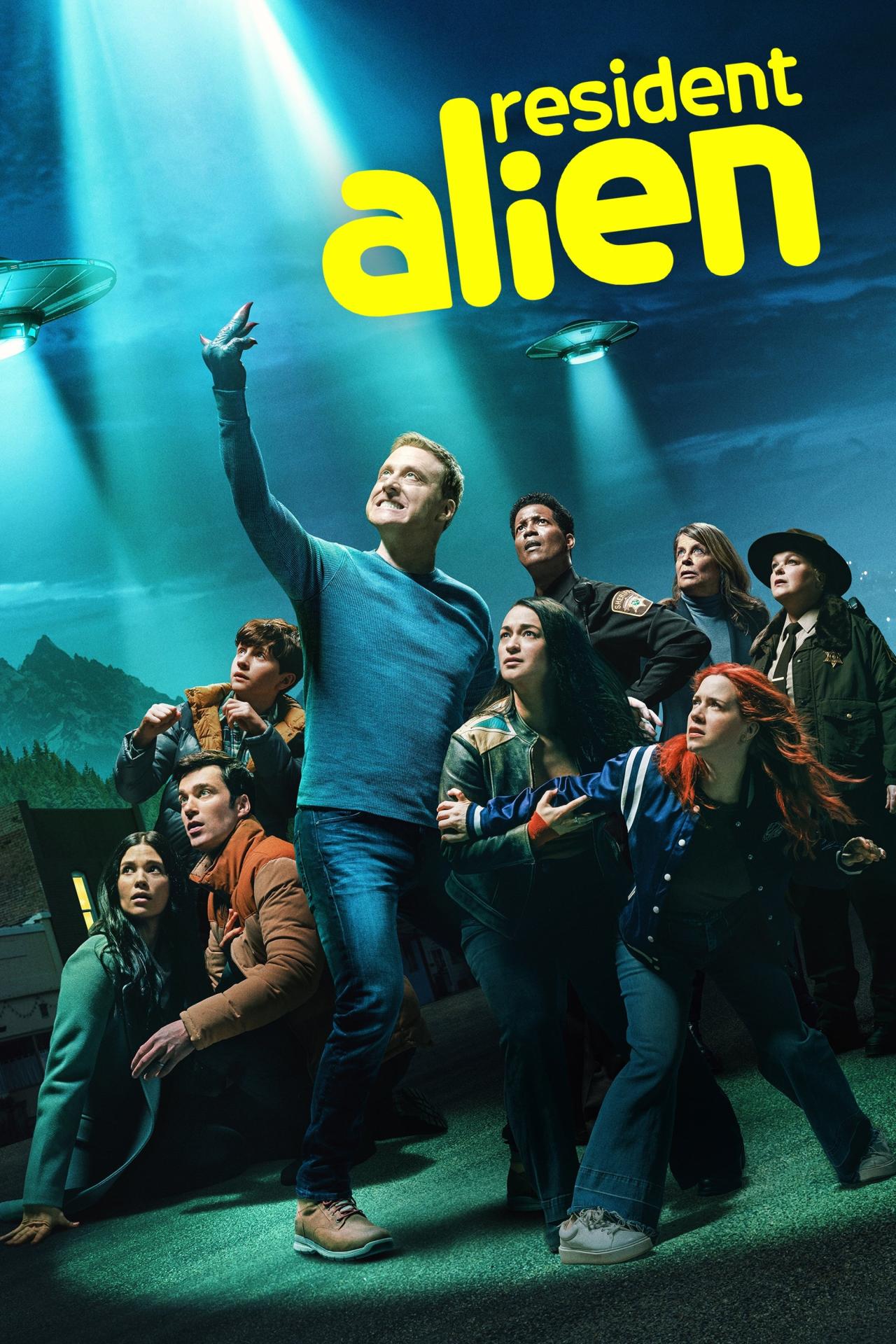 Les saisons de Resident Alien sont-elles disponibles sur Netflix ou autre ?