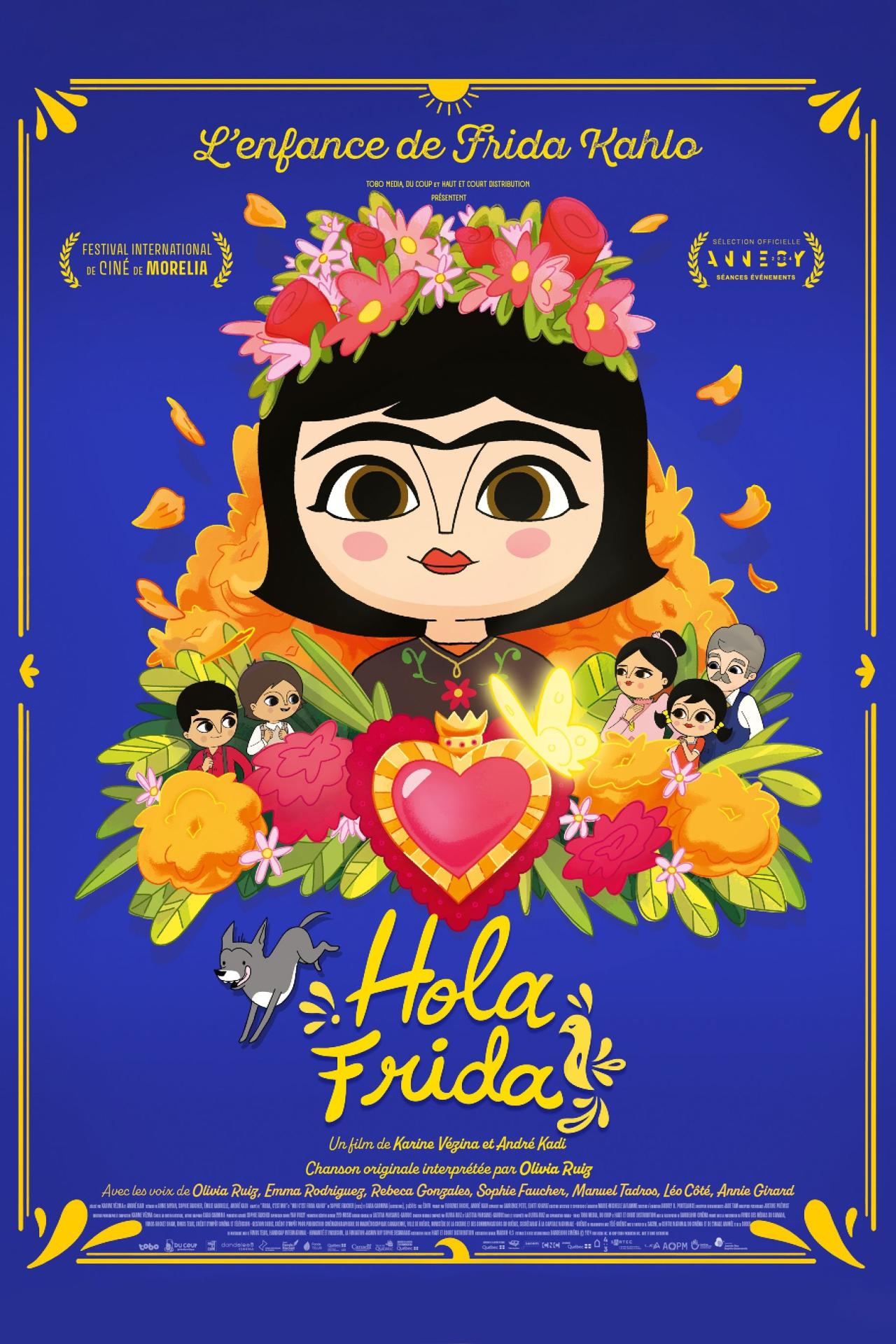 Hola Frida! est-il disponible sur Netflix ou autre ?