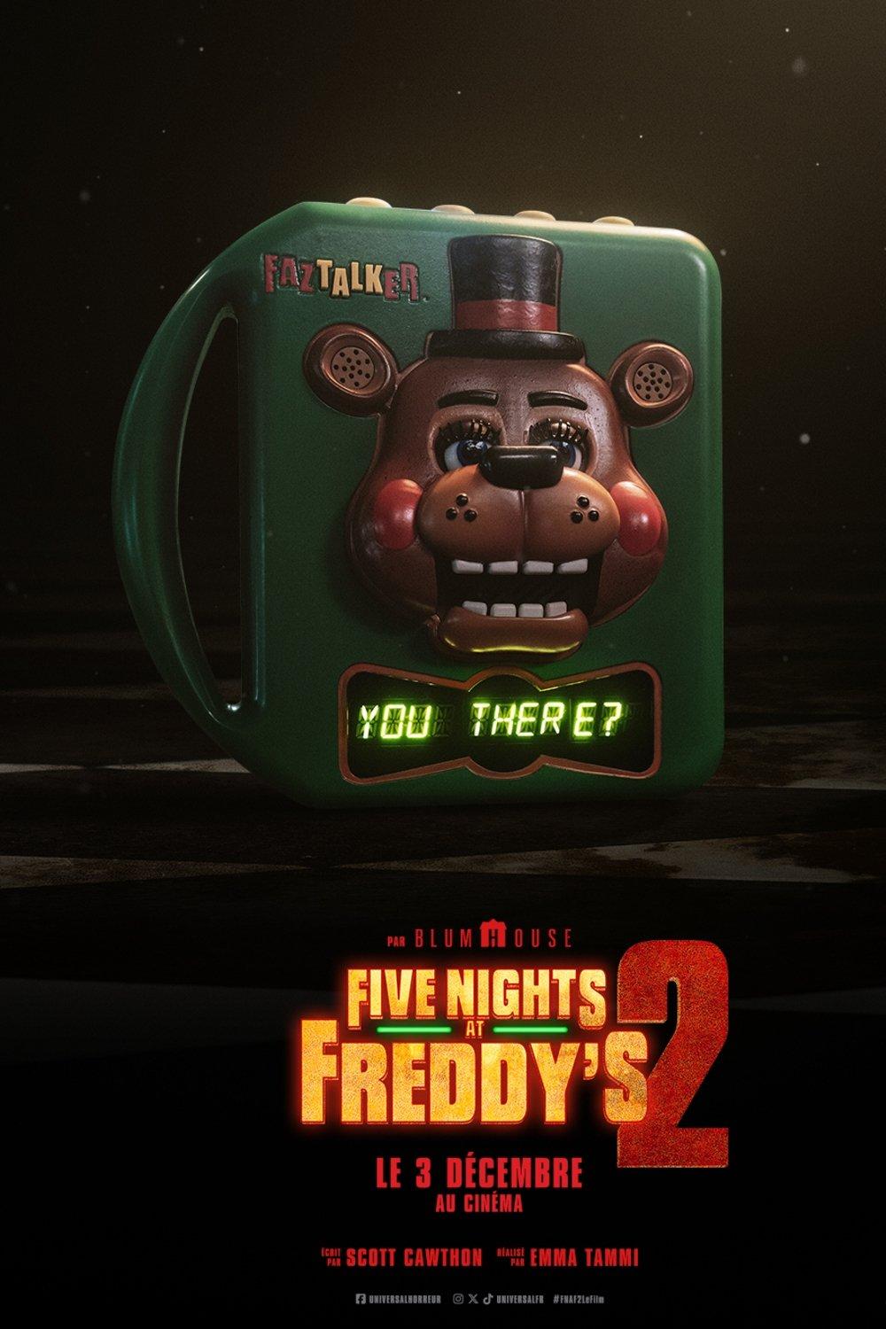 Five Nights at Freddy's 2 est-il disponible sur Netflix ou autre ?