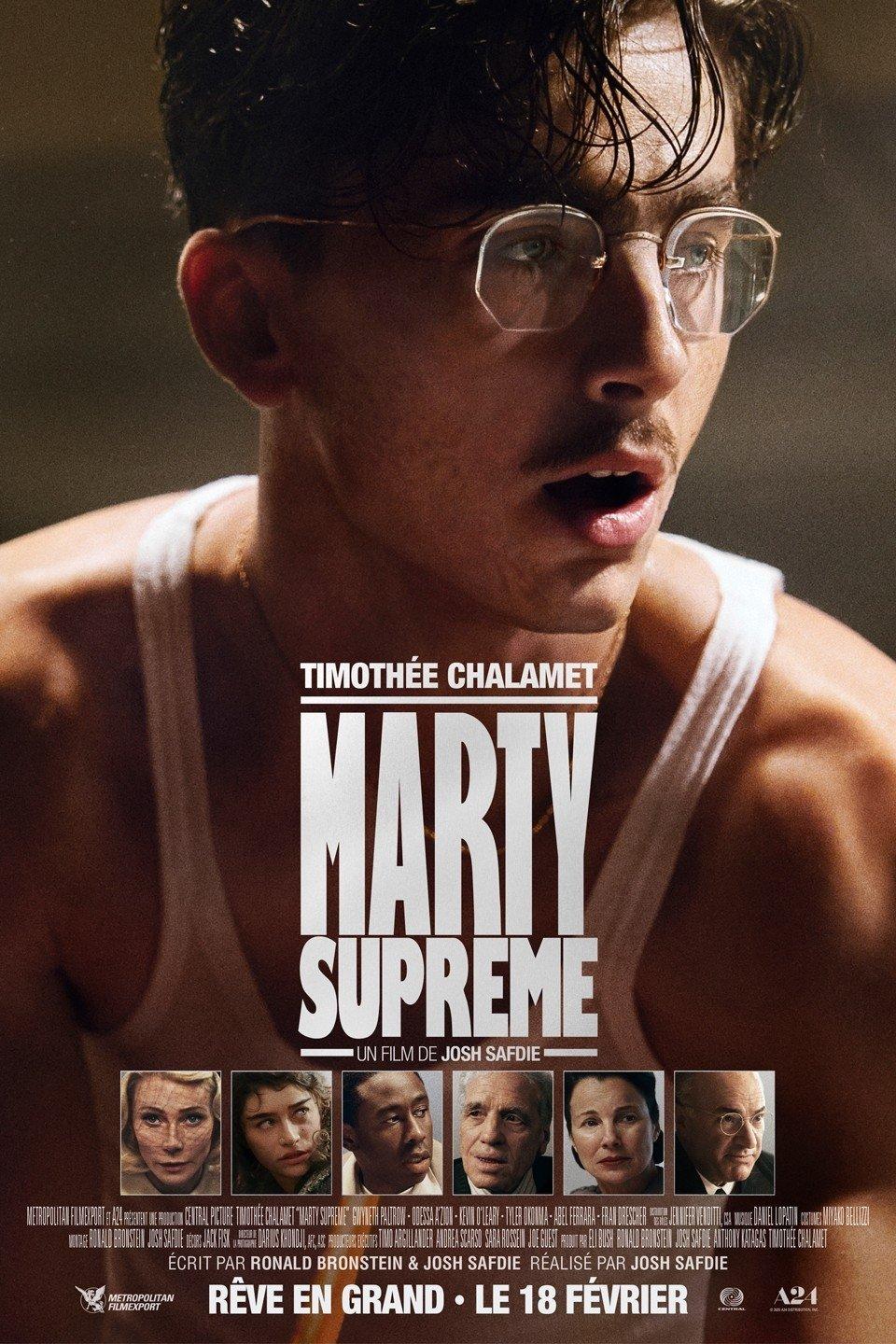 Marty Supreme est-il disponible sur Netflix ou autre ?