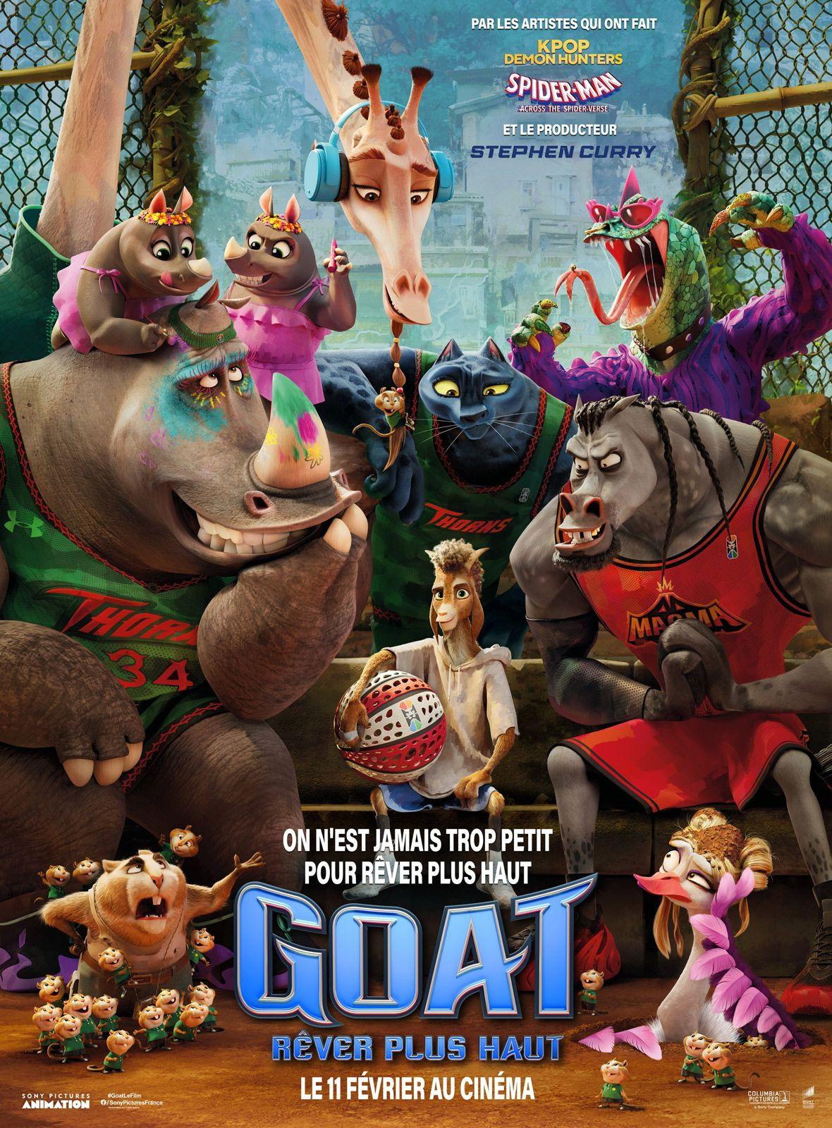 GOAT : Rêver plus haut est-il disponible sur Netflix ou autre ?